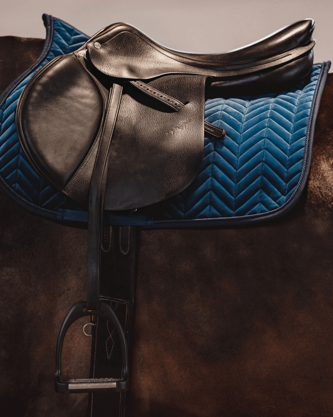 Czaprak velvet (navy)