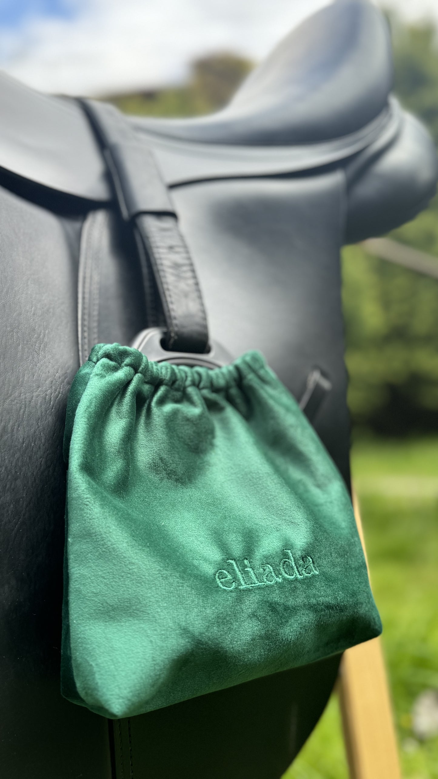 Stirrup covers (emerald)