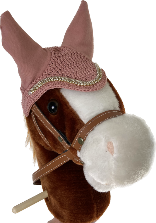 Nauszniki HOBBY HORSE blush