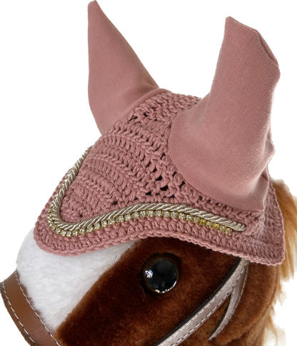 Nauszniki HOBBY HORSE blush