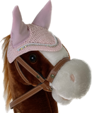 Nauszniki HOBBY HORSE pale pink